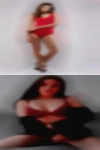 Naked woman having club man