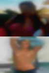 Nude women looking discreet