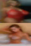 Nude women looking discreet