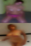 Naked girls covered snow